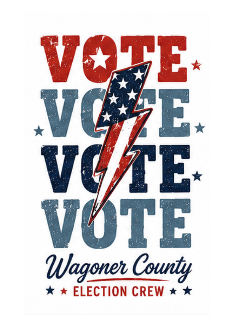Vote Red White and Blue Lighting Bolt Pride