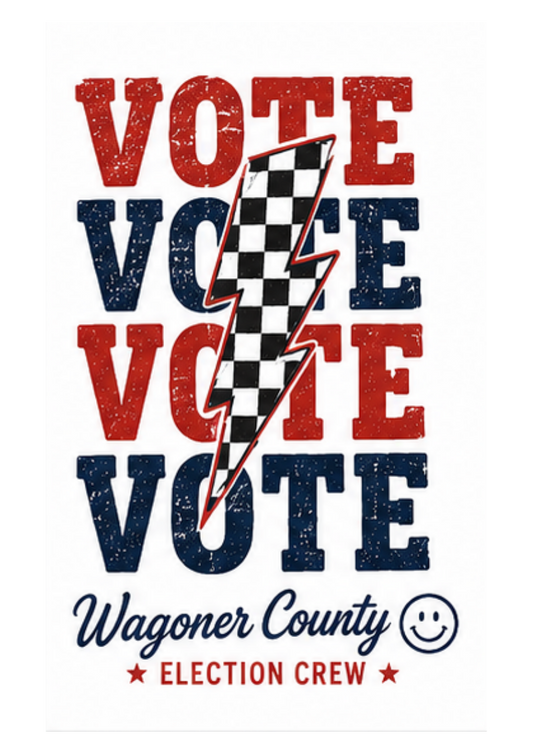 Checkered Bolt Vote